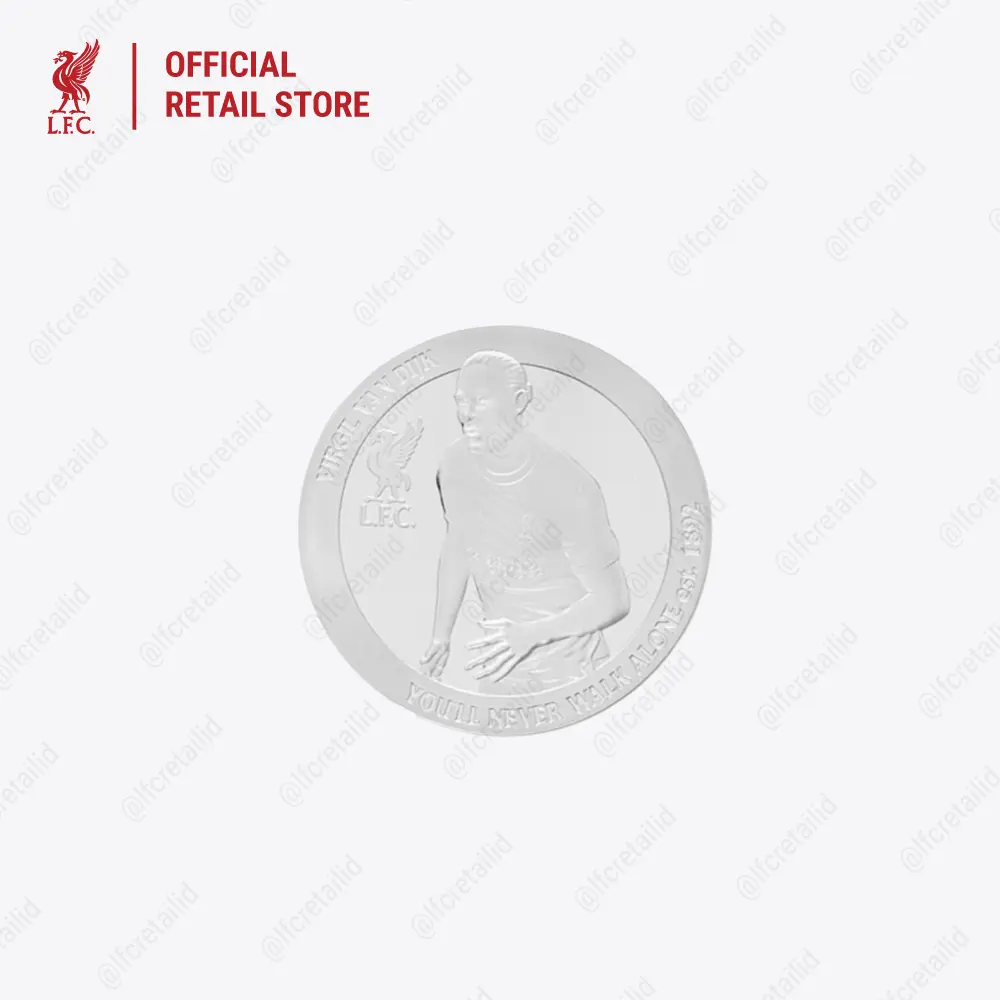 Liverpool FC  Virgil Collectible Coin  - Official LFC Accessories Collectible