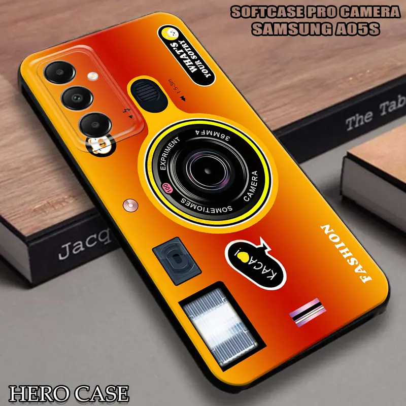 Case For SAMSUNG A05S - casing SAMSUNG A05S Kamera - Case Custom - Case Pro Camera - Softcase - Kesing - Hardcase Premium Glosy 2D - Softcase Glass - Softcase Glosy - Hero Case Cassing Silikon 2