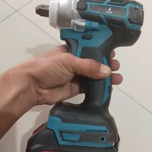 【COD】 Victool 48V Brushless Impact Wrench Bor Dampak Nirkabel, 3800NM untuk Baut Otomotif