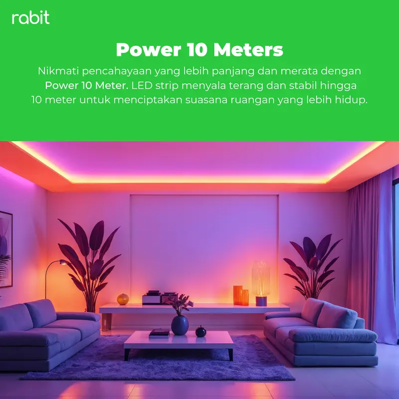RABIT SMART LED STRIP COLOR CONTROLLER RGB CW WW ADAPTOR UP TO 10 METER