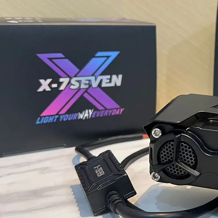ORIGINAL X-7SEVEN LAMPU TEMBAK TEMBAK LED LASER 3 MATA FOGLAMP LED SUPERBRIGHT 45 WATT | LAMPU FOGLAMP MOBIL MOTOR 5