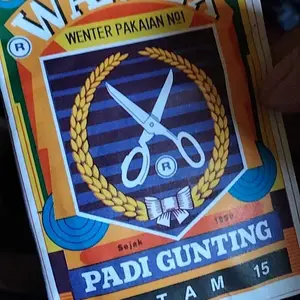 WANTEX "CAP PADI GUNTING"Pewarna Pakain TIDAK LUNTUR SEJAK 1950