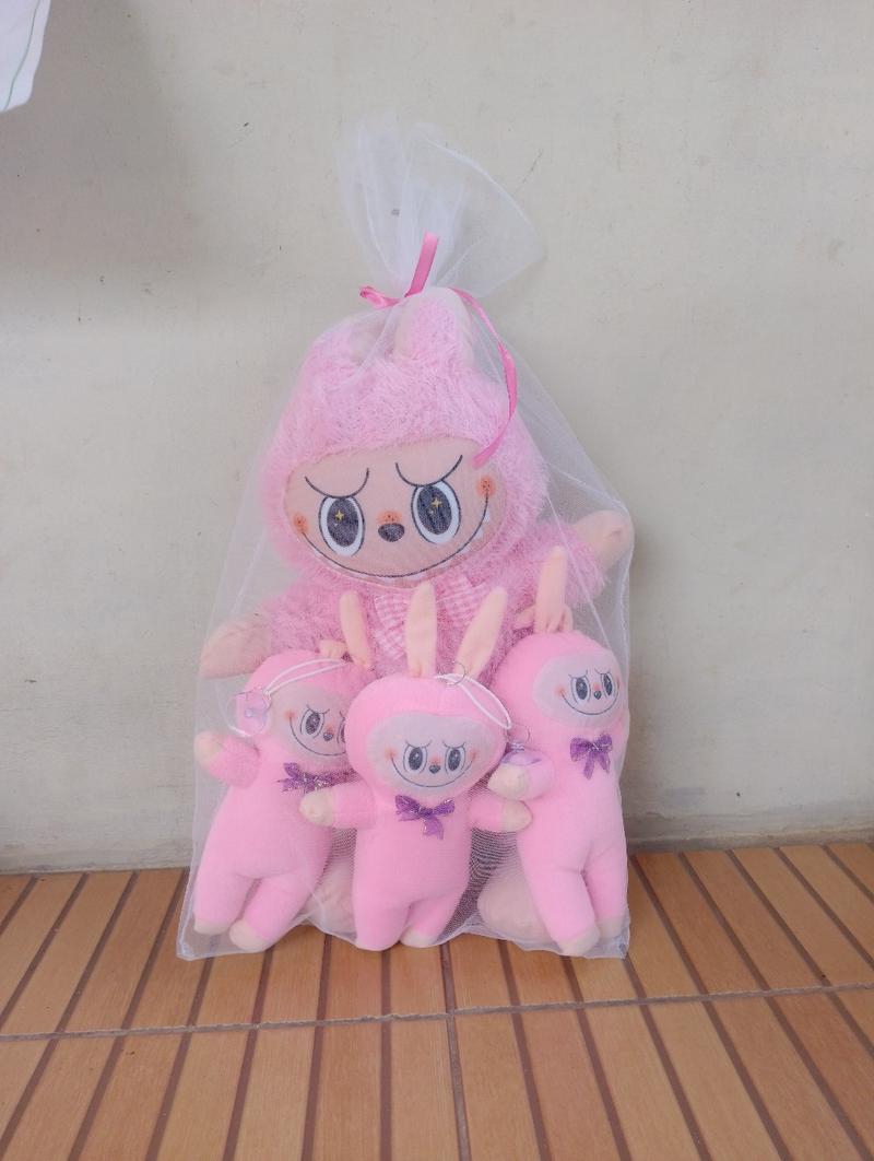 Product Introduction of Boneka  Labubu Beranak 3 (Isi 1 Besar 3 Kecil) - Mainan Lucu dengan Desain Unik dan Berkualitas Tinggi - Toys, Dolls 7