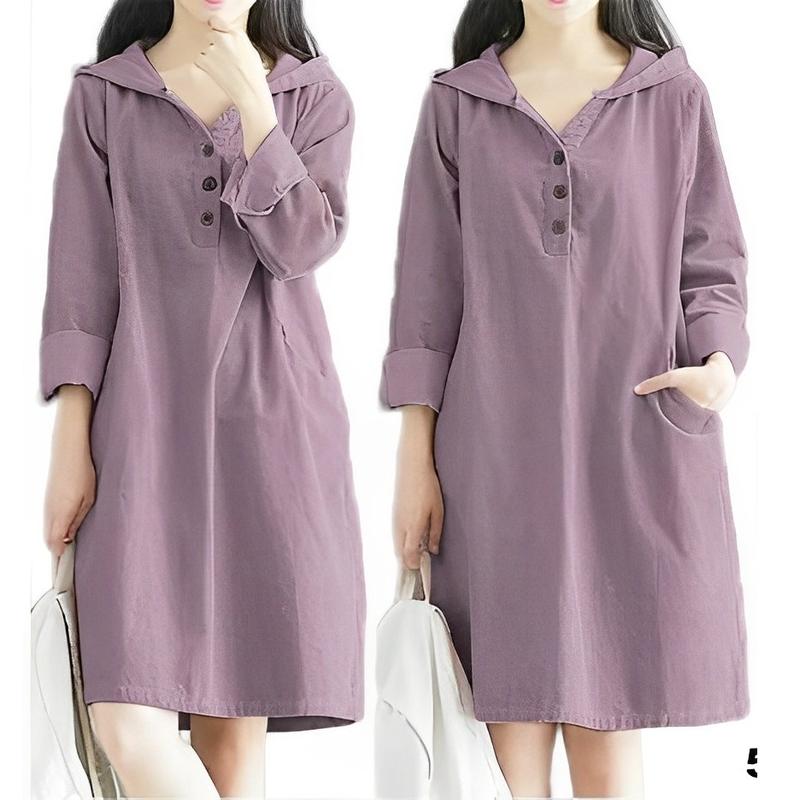 FF Tunik Hoodie Big Size XXXL Ld 120 cm P 85 cm B 235 gr Cotton Supernova #4128 3