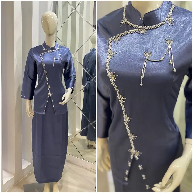 ￼COD SHAFANA KEBAYA KURUNG MALAYSIA / ATASAN KEBAYA KURUNG PAYET MATAHARI / KEBAYA KURUNG MELAYU / KEBAYA MODERN / FULL PAYET / KEBAYA BELAH SAMPING / KEBAYA FULL PAYET / KEBAYA SERAGAM KELUARGA 5