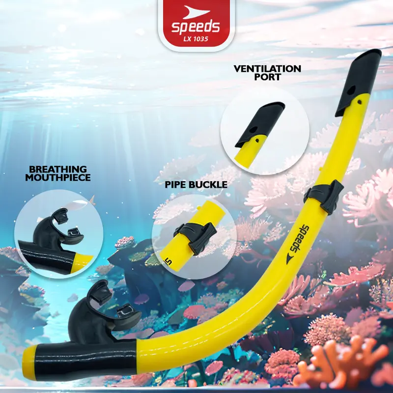 Kacamata renang Snorkeling PVC Alat latihan Selam Snorkel Diving Kacamata Diving Speeds Scuba Mask 017-2300 7