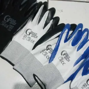 Paket 3 pasang sarung tangan Geko karet tebal anti benda tajam serbaguna Cleaning
