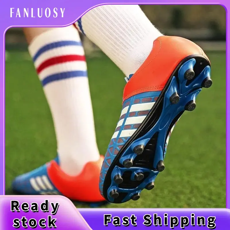 Kasut Bola Sepak Lelaki, Kasut Bola Sepak Lelaki, Kasut Bola Sepak Luaran AG, Kasut Bola Sepak Kanak-kanak, Kasut Bola Sepak, AJ NK Baru 2023 dalam stok, Sedia untuk Dihantar Boots Outdoor