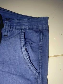 Product Review of CELANA PENDEK KOLOR Celana Jeans Pendek Laki laki Warna Hitam Snow Celana Pendek Jeans Sandwash Pria Premium Celana Pendek Distro Warna Hitam Dewasa from D**t B**a 2