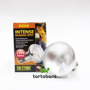 LAMPU EXOTERRA INTENSE BASKING SPOT 50W PT 2135 / LAMPU UVA / LAMPU PEMANAS / LAMPU KURA / LAMPU REPTIL /  LAMPU PENGHANGAT