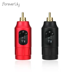 1300mAh Tattoo Pen Battery RCA Connector Mini Wirseless Power Supply