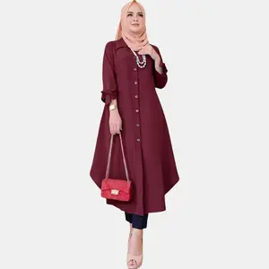 Tunik Jumbo Duffy Ld120&100 Tunik wanita Terlaris Hijab Muslimah Kekinian Atasan Jumbo Busui&Frendly Fashion Muslim Baju Wanita Cod