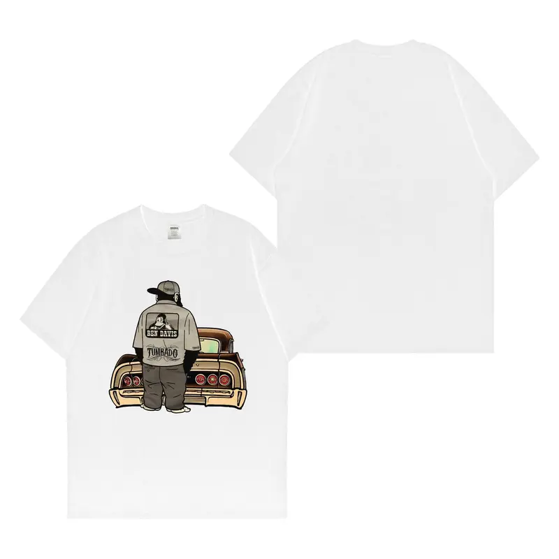 Oneshirt T shirt Ben Davis Car Kaos Skena Unisex [COD] 1