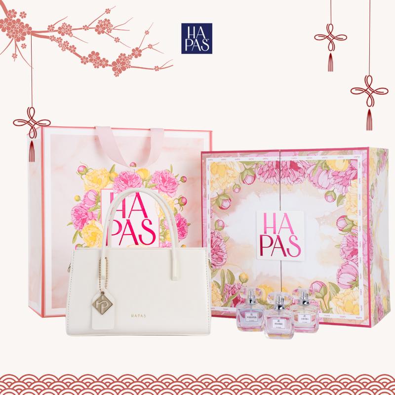 Set Quà Tặng 20.10 "Thân Thương 2025" HAPAS - Hộp Quà Tặng Túi Xách Cao Cấp Dành Tặng Mẹ Tặng Người Thương Dịp Lễ