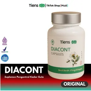 DIACONT CAPSULES - Kapsul Susu Labu China - Suplemen Kesehatan Untuk Mengatasi Masalah Gula Darah, Kencing Manis dan Diabetes - All Varian