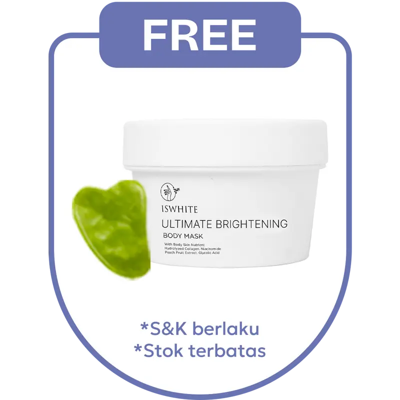 [FREE GIFT] Bundling Special Iswhite Skincare | Body Mask 70 Gram | Guasha 0