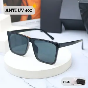 COD【Paket Kotak&Lap】-MG237 Kacamata Hitam Wanita Anti Silau Dan Anti UV400 Kacamata gaya Sunglasses Korean Fashion Cocok Untuk Semua Wajah kaca mata Fashion Cewek Cowok