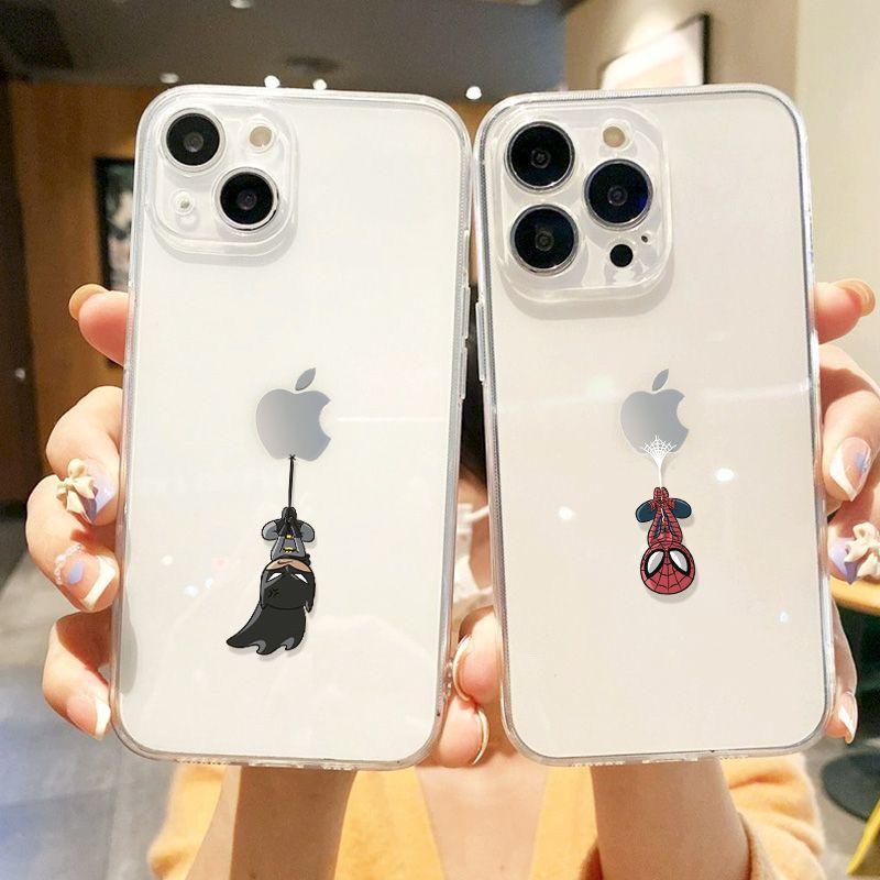 Sản phẩm hot nhất! Ốp lưng chống bụi bẩn, vị trí lỗ chính xác, ôm sát máy, in hình Người Dơi, phù hợp với tất cả các dòng iPhone