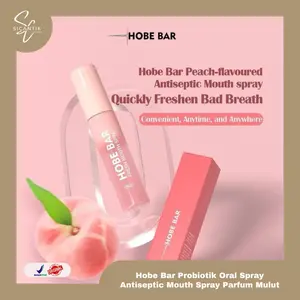 HOBE BAR PROBIOTIC ORAL SPRAY | FRESH MOUTH PARFUM MULUT MENGATASI BAU MULUT DAN MENYEGARKAN MULUT ORIGINAL Penyegar
