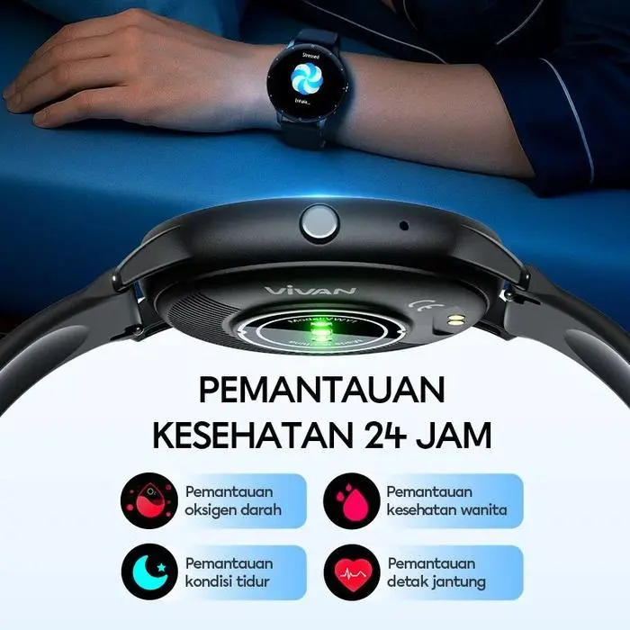 SMART WATCH VIVAN VWY1 WATER RESISTANT BLUETOOTH