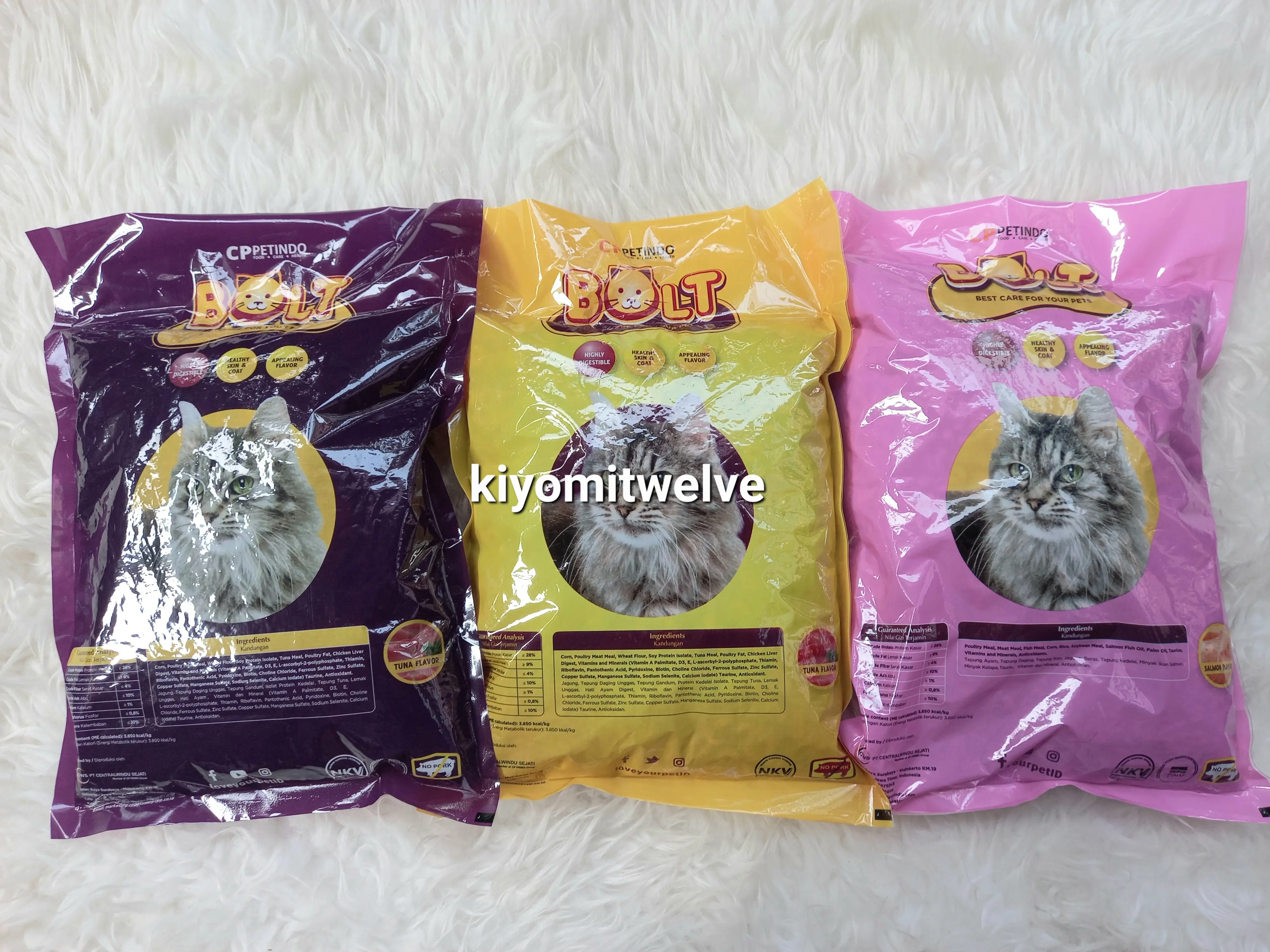 Makanan Kucing Bolt Murah Makanan Kucing Bolt Ikan Donat