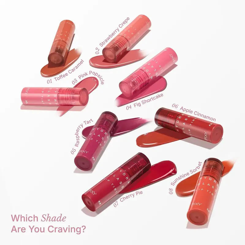 ENVIO - Pixy Hydra Glass Lip Tint 2.5ml - Liptint Glossy Hydrating By Pixy 3