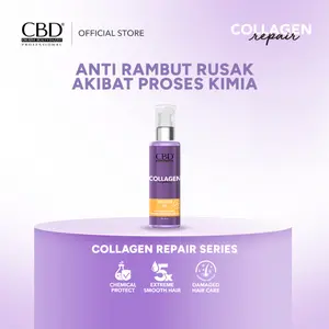 [FYC] CBD Professional Collagen Repair Hair Serum Oil 100ml - Haircare Treatment setelah Shampoo Perawatan Rambut Kering Dan Rusak Bercabang Akibat Proses Kimia Dan Styling Diformulasikan Untuk Membersihkan Melembutkan Dan Menutrisi Rambut Vitamin