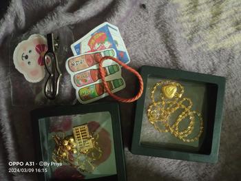 Product Review of Kalung Jantung, Berkabut, Aksesori untuk Wanita Kerongsang, Keluli Tahan Karat, Tidak Luntur, Tiada Alahan, Sentuhan Ringan, Kotak Percuma from 🧿**💕 2