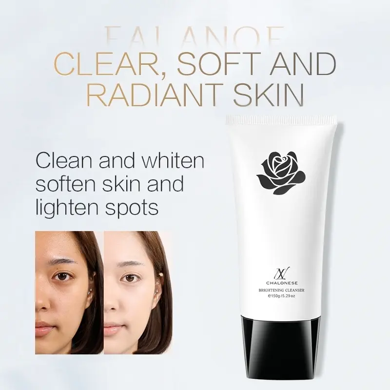 "FACIAL WASH" CLEAN AND WHITENING SOFTEN SKIN LIGHTEN SPOT CHALONESE Kotoran Membersihkan Cleanser Wajah Cleansing Berminyak 3
