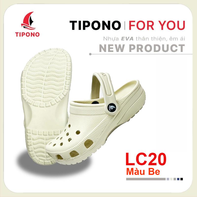 KHÔNG KÈM CHARM - ALYDO TIPONO Dép Sục LC20 Nguyên Khối Nhựa Eva Chống Trơn…