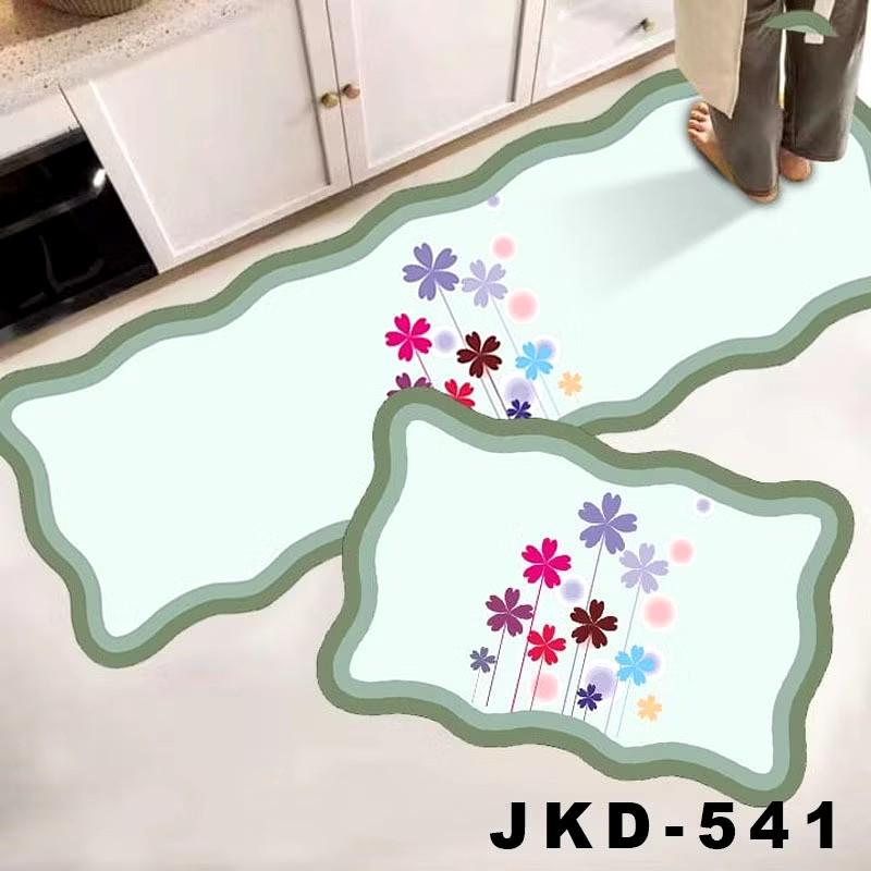 Product Introduction of Keset Dapur 2 in 1 Door Mat Trendy Keset Kaki Dapur Kamar Tebal Anti Slip rumbai 23