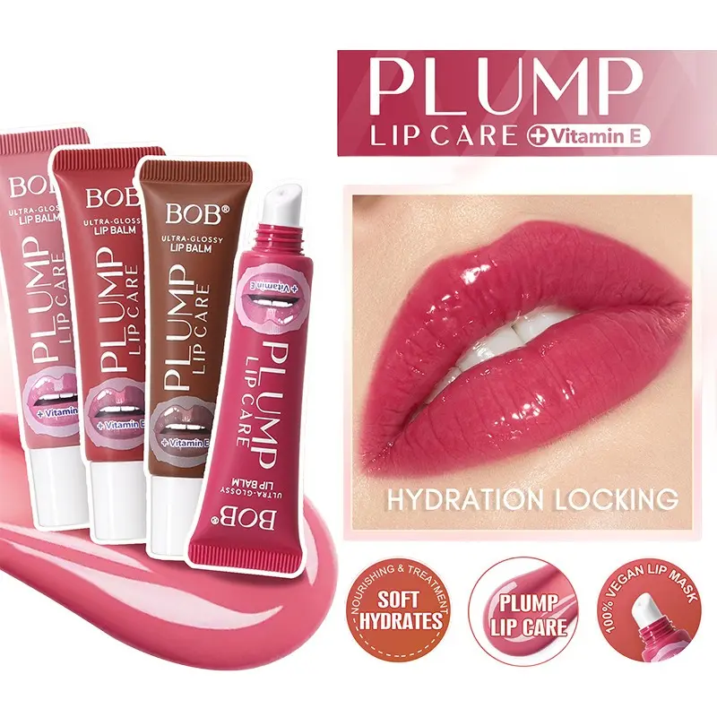 BOB BOB LIP BALM, add Vitamin E Hydration Locking Nourishing & Treatment