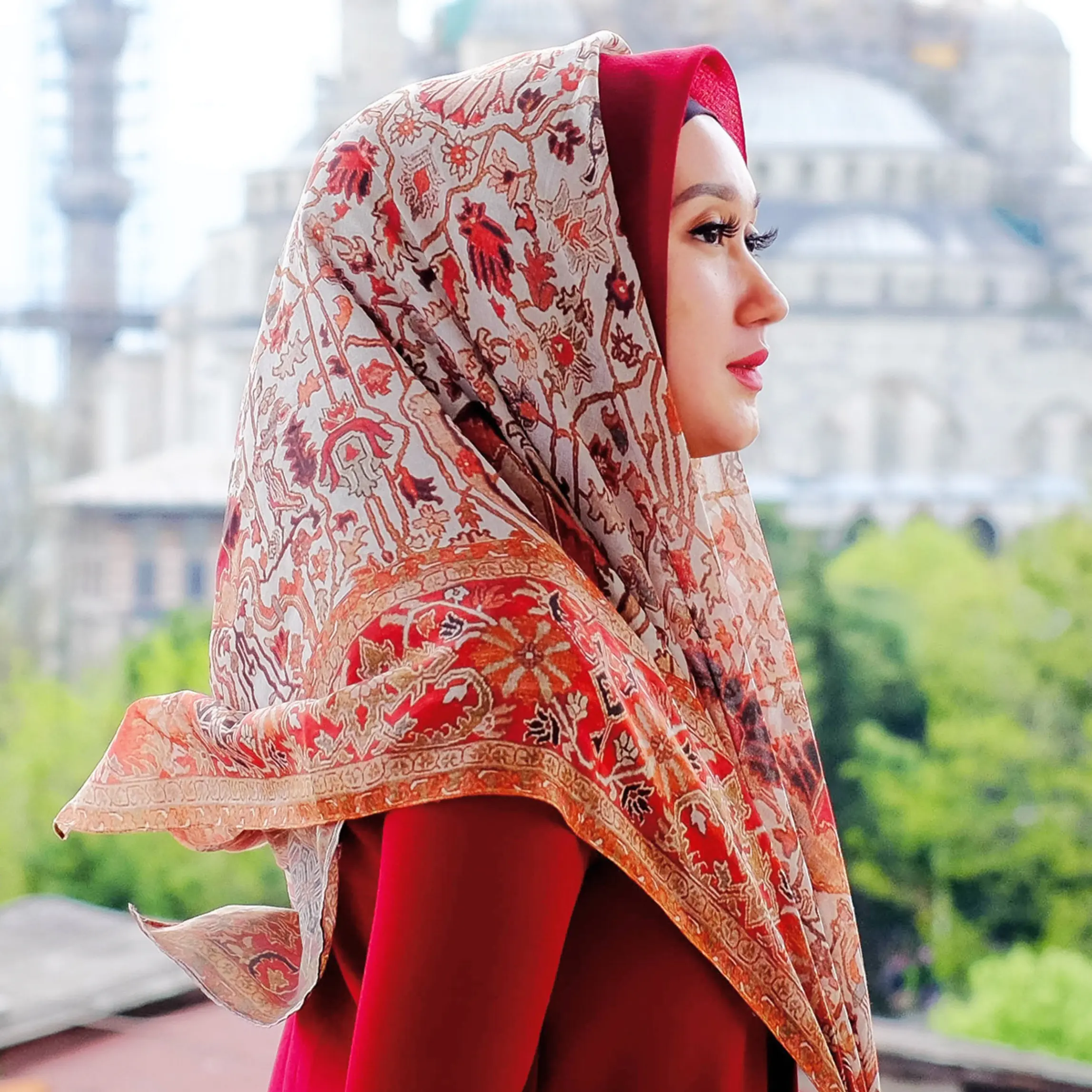 Pelangi Asmara Zeynep scarf - Anatolia series