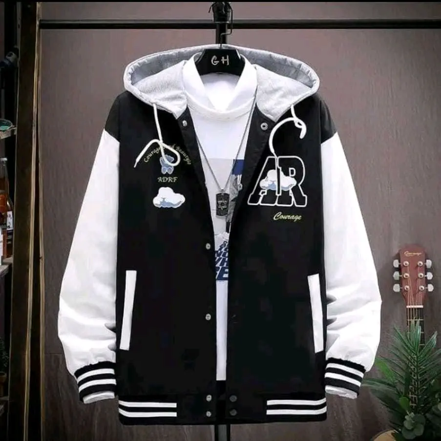 JAKET BASEBALL HOODIE OVERSIZE-AR CLOUD JAKET BASEBALL PRIA/WANITA TERBARU
