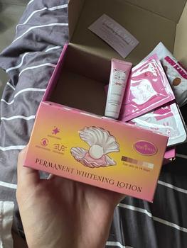 Product Review of COMBO SET PERMANENT WHITENING LOTION BY NISJUEWIN 50G from c**🛼 1