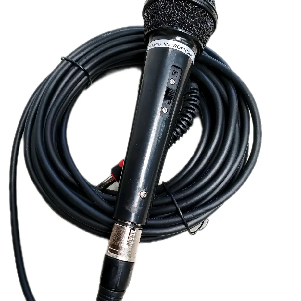 Microphone Ples Kabel Panjang 10 Meter - Merek Terkenal