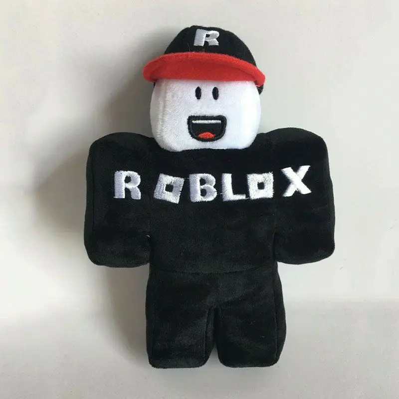 Boneka Plush Roblox Klasik 30cm Dengan Topi Dapat Dilepas Untuk Hadiah Natal Anak Berlebel SNI 2