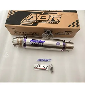 Slincer knalpot abr racing exhaust kompetisi purple edition B New Original