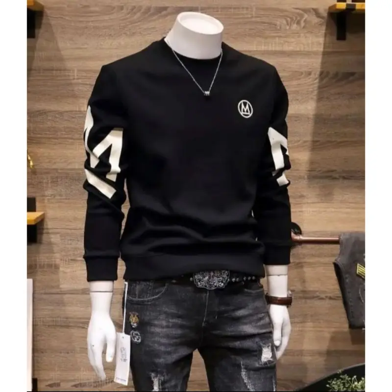 Promo Sweater Keren Kaos Pria Trendy Crewneck Unisex Elegan Sweatshirt Maknuman New Sweter Kekinian 0