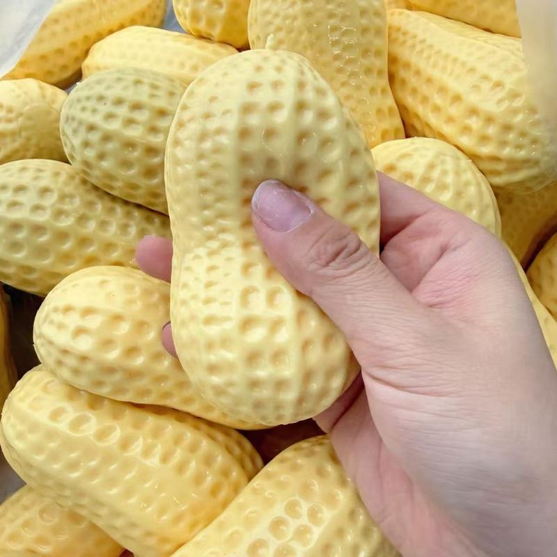 Đồ chơi squishy hình hạt điều giúp giảm căng thẳng, đồ chơi fidget mềm bằng TPR có thể bóp, đồ chơi giác quan mô phỏng chân thực hình hạt điều dùng để trang trí bàn làm việc và giải tỏa lo âu