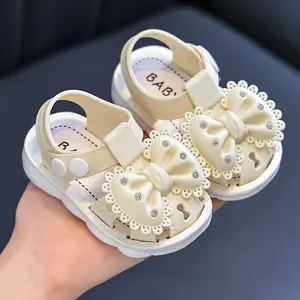 PROMO 12.12 IMPORT Okaybaby B435 Sandal Flat Pita Anak Bayi Perempuan Bahan Karet Anti Slip Umur 6 Bulan-3 Tahun Terbaru