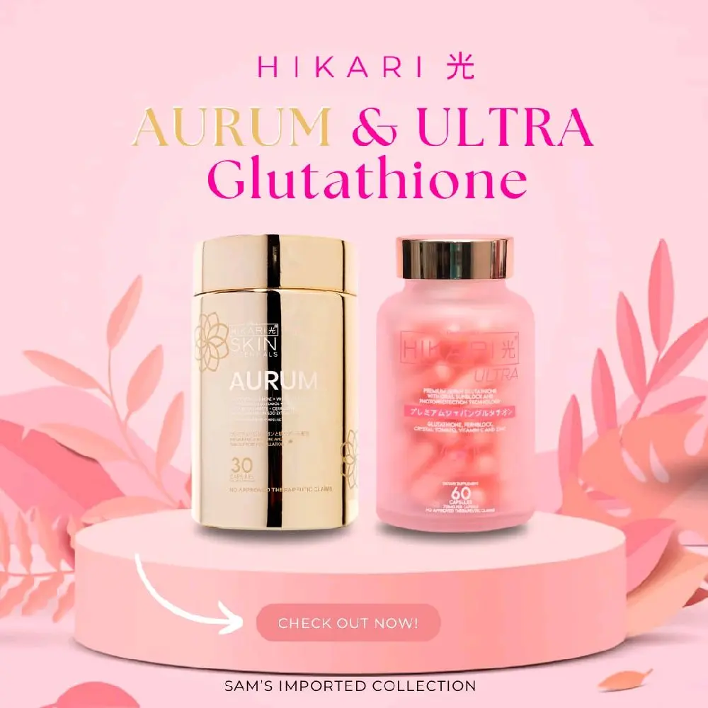 Hikari Aurum S-Acetyl Glutathione Capsule 30 Capsule per Bottle Whitening Glowing Skin with oral sunblock Vitamin C and Zinc Adult Supplement Beauty Healthcare premium Edible - TikTok Shop Philippines Hikari Aurum S-Acetyl Glutathione Capsule 30 Capsule per Bottle Whitening Glowing Skin with oral sunblock Vitamin C and Zinc Adult Supplement Beauty Healthcare premium Edible - TikTok Shop Philippines