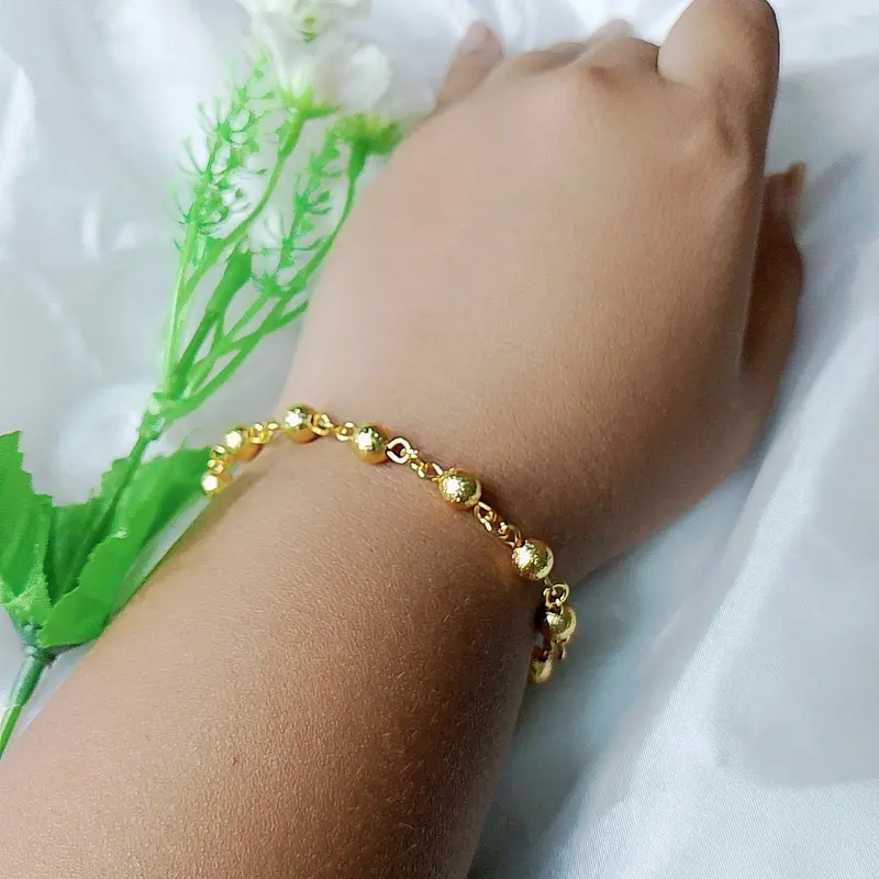 GELANG RANTAI MERICA LAPIS EMAS PERHIASAN LEBARAN 0