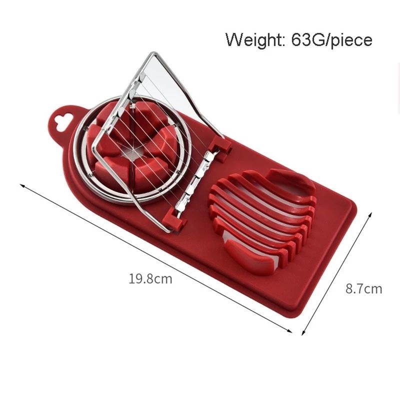 Egg Cutter Multifunctional Stainless Steel Wire Egg Slicer Sectioner Cutter Molds Portable Luncheon Meat Cutter Kitchen Gadget 4