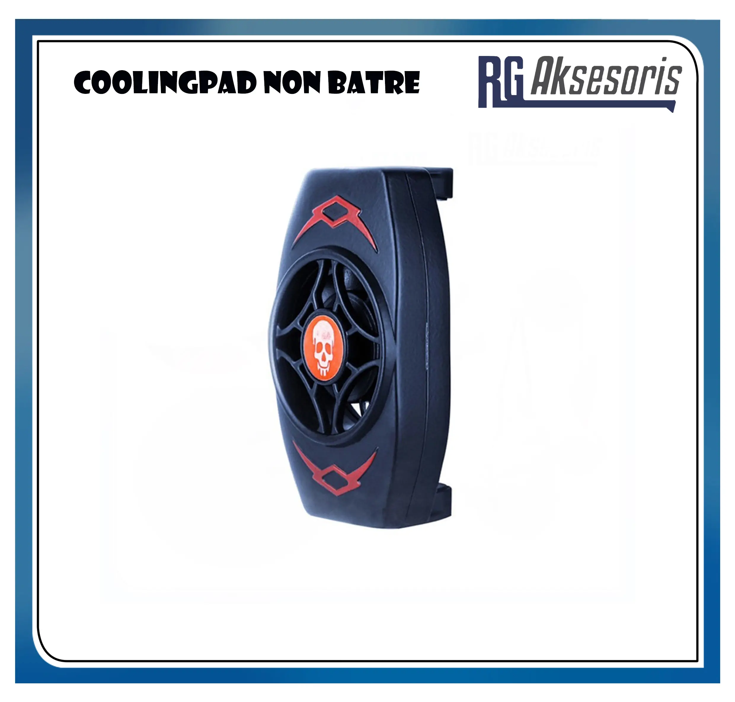 Cooler Coolingpad X13 Pendingin Tidak Pakai Batre Handphone USB angin kipas