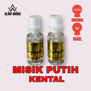MINYAK WANGI MISIK PUTIH KENTAL ASLI TANPA CAMPURAN