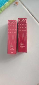 Product Review of PIXY Hydra Glass Lip Tint - Tampilan Bibir Glossy dan Staining Tahan Lama - Berry, Lipstick, Gradasi, Kering, Lipcream, Lasting,Ombre, Cherry Liptint from j**o 0
