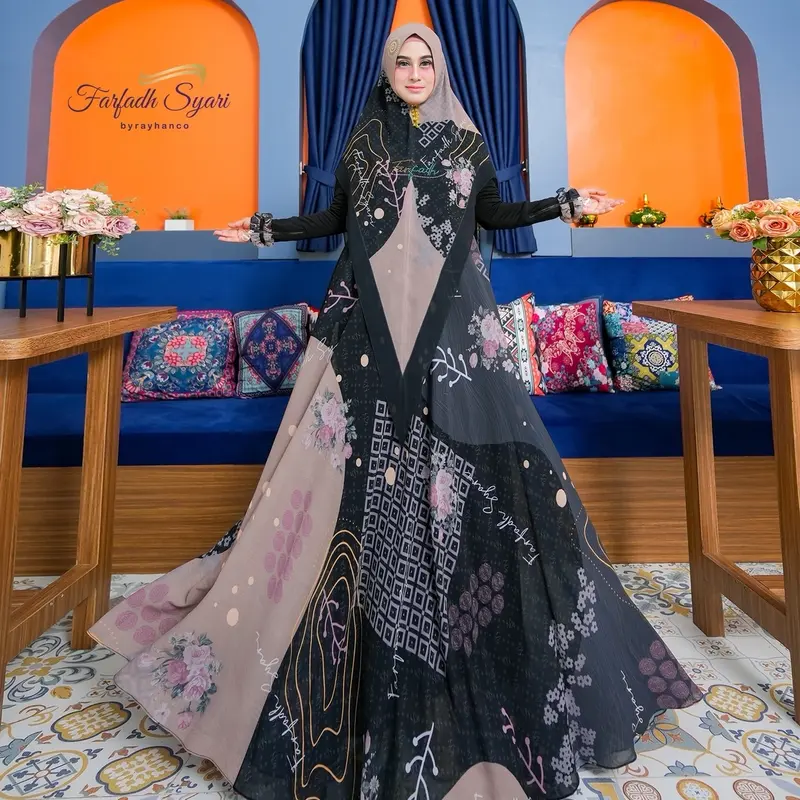 Mozza Syari Farfadh Syari Chayra Aqila Series  Muslim Fashion Terbaru 1