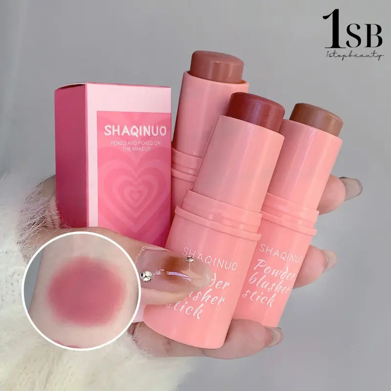 SHAQINUO Powder Blusher Stick Wajah [1sb] 0