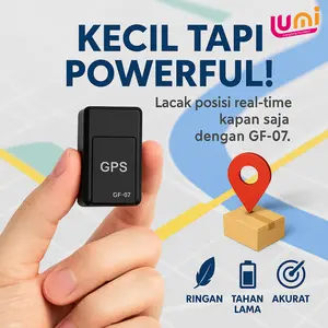 GPS Tracking Mini GF-07 – Pelacak Lokasi Real Time Suara & GSM